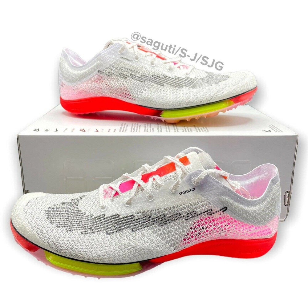 Nike Air Zoom Victory FK Men's Size 15 White Pink Black Track Spikes DJ6205-100